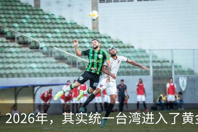 2026年，其实统一台湾进入了黄金“窗口期”，这种感觉很强烈